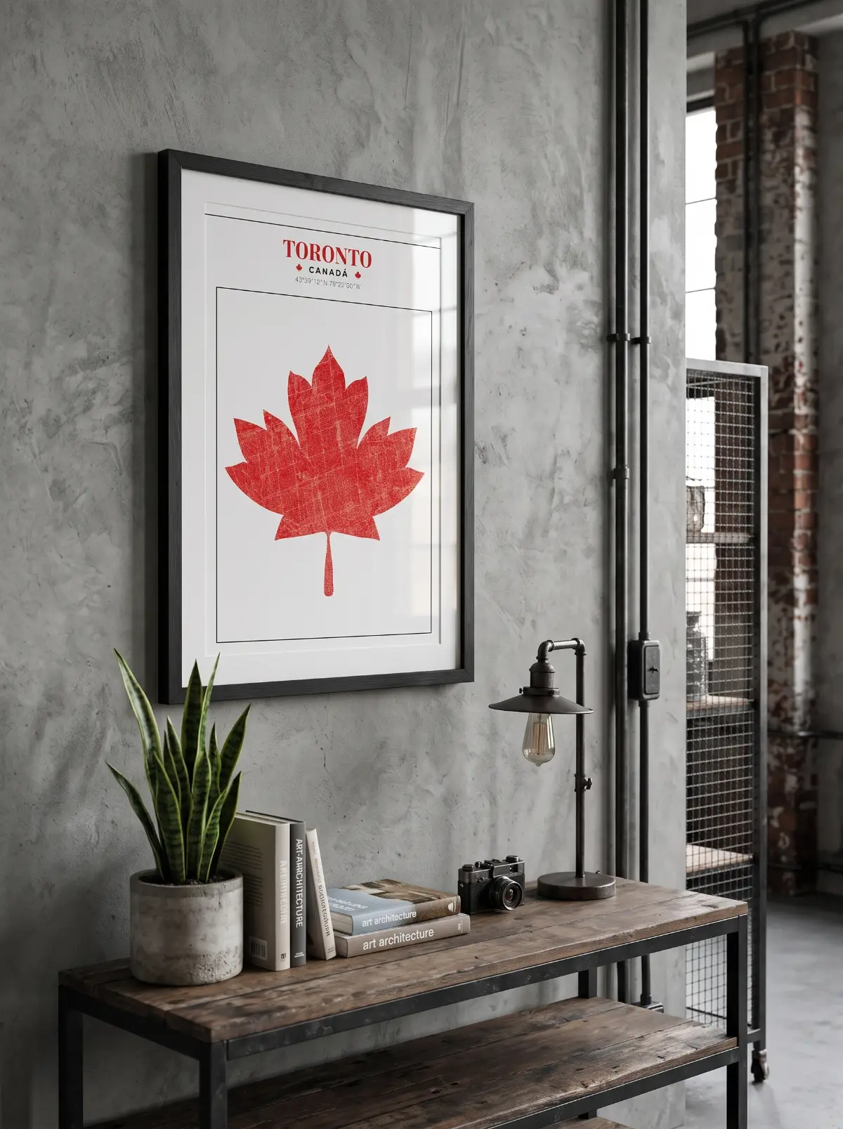 Póster mapa Toronto