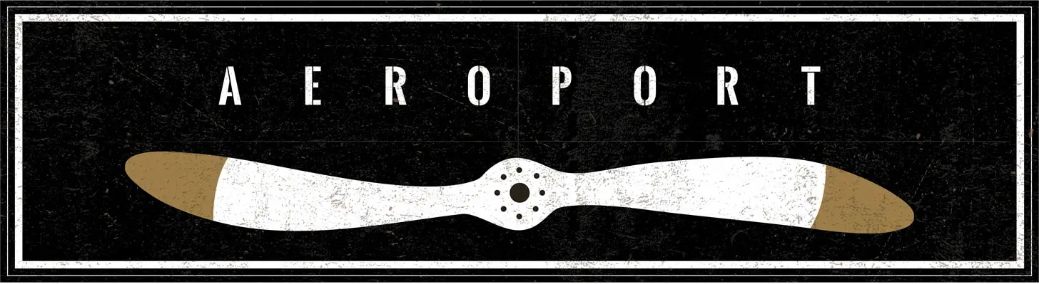 Aeroport 44×12