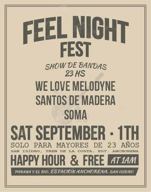 Flyer Fell Night Fest