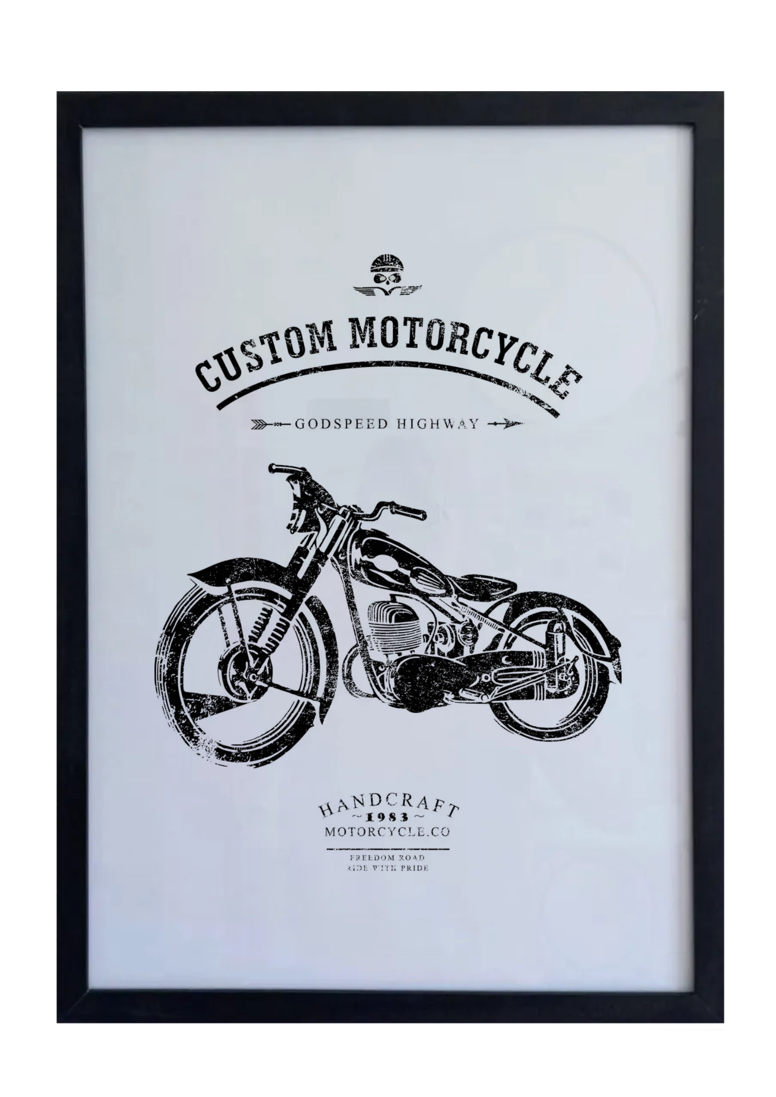 Custom Motorcycle Godspeed Highway