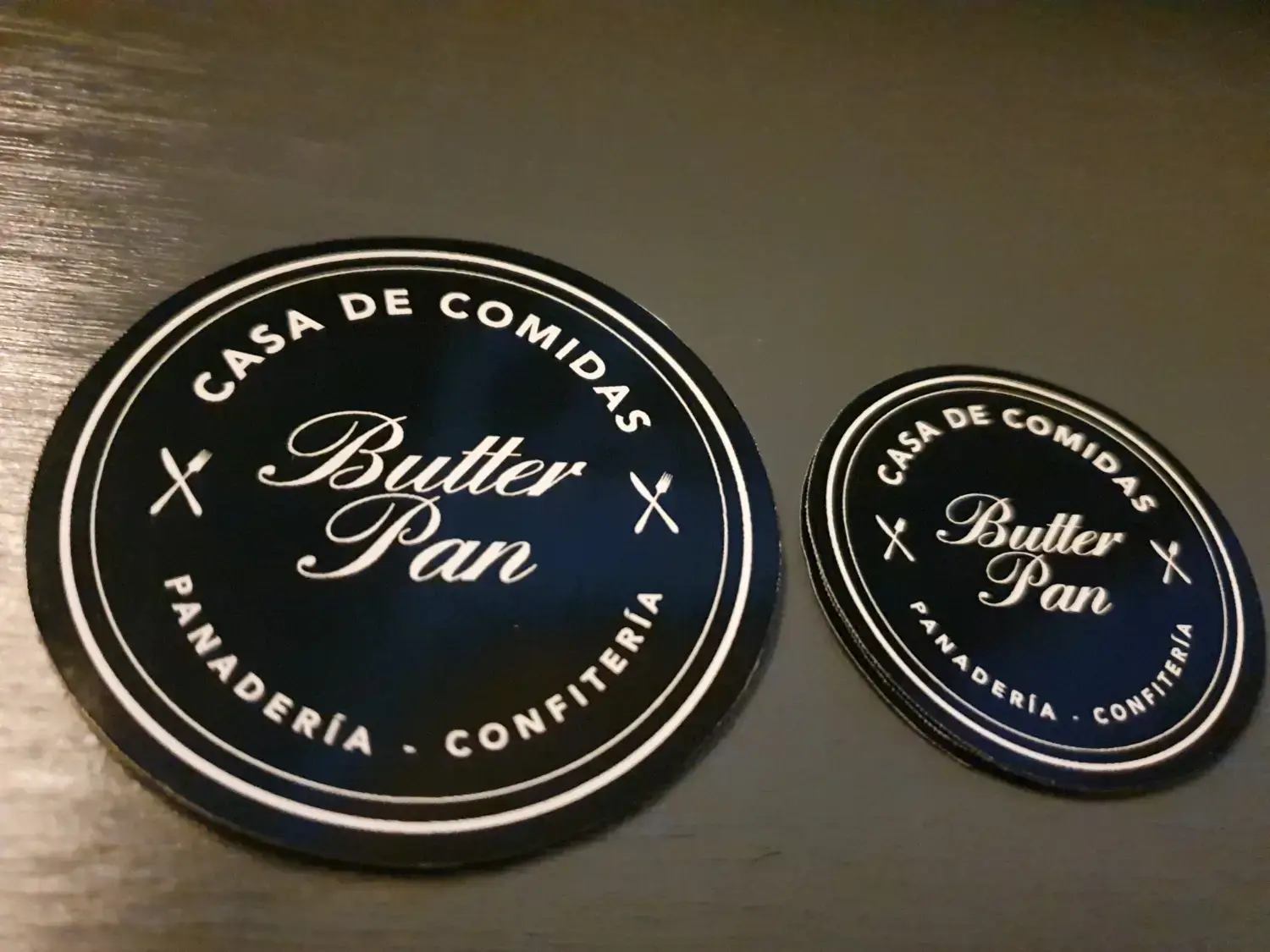 Etiquetas Butter Pan