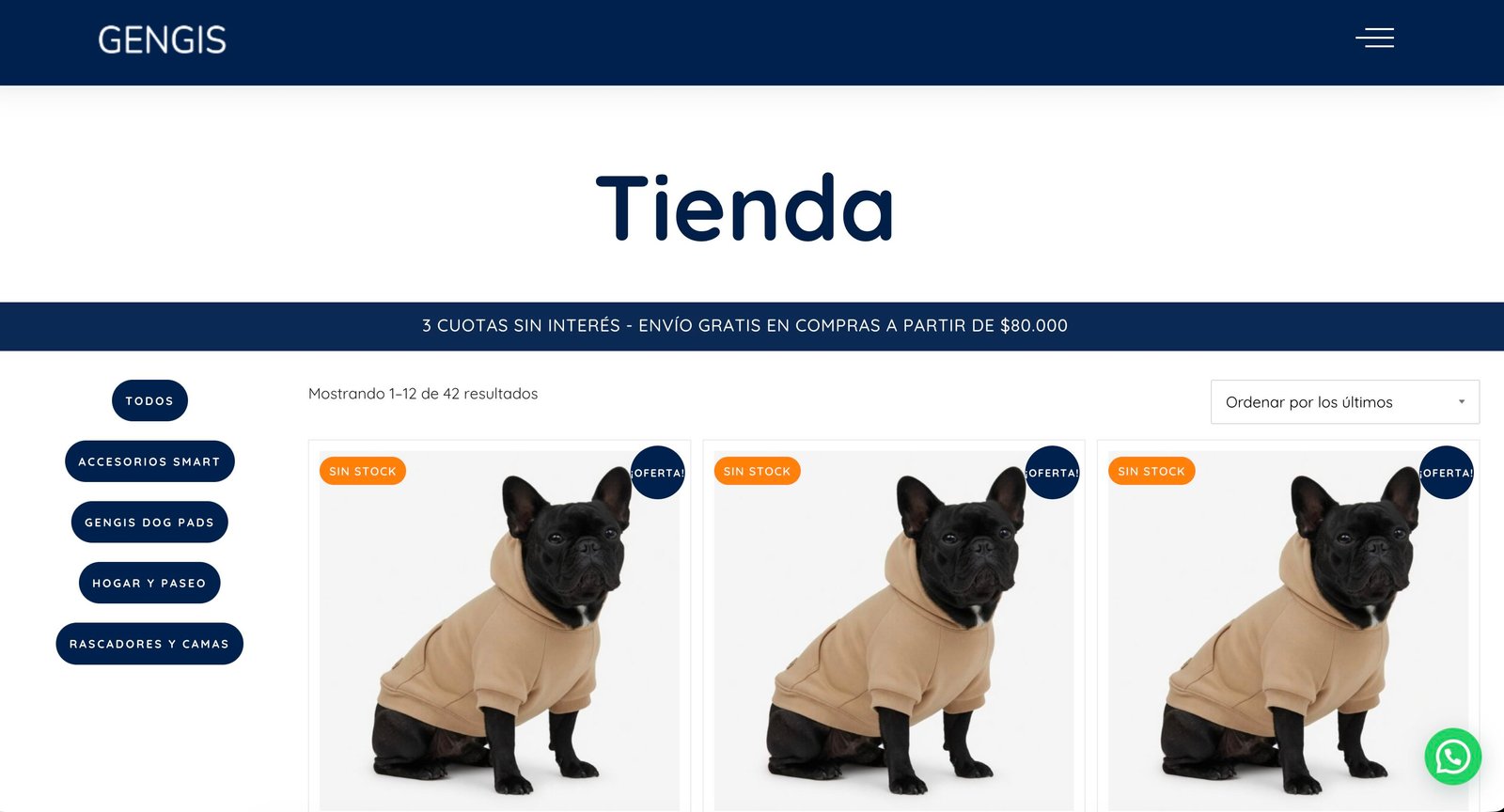 Tienda GENGIS
