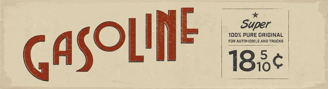 Gasoline beige 44×12