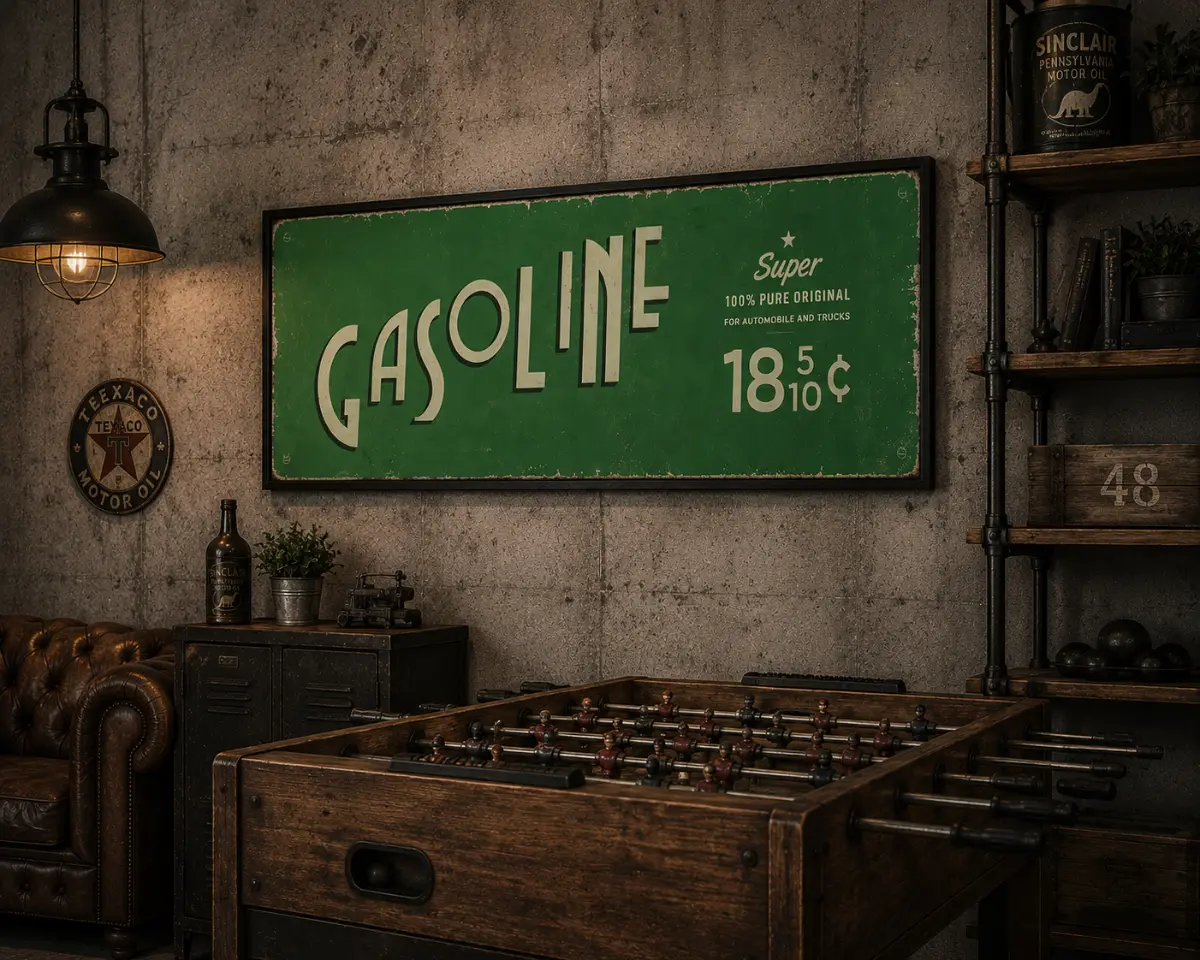 Gasoline verde 44×12