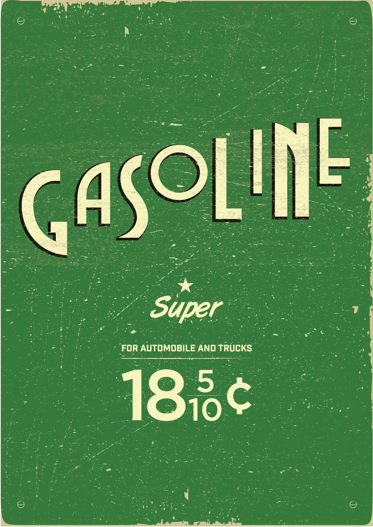 Gasoline verde A4