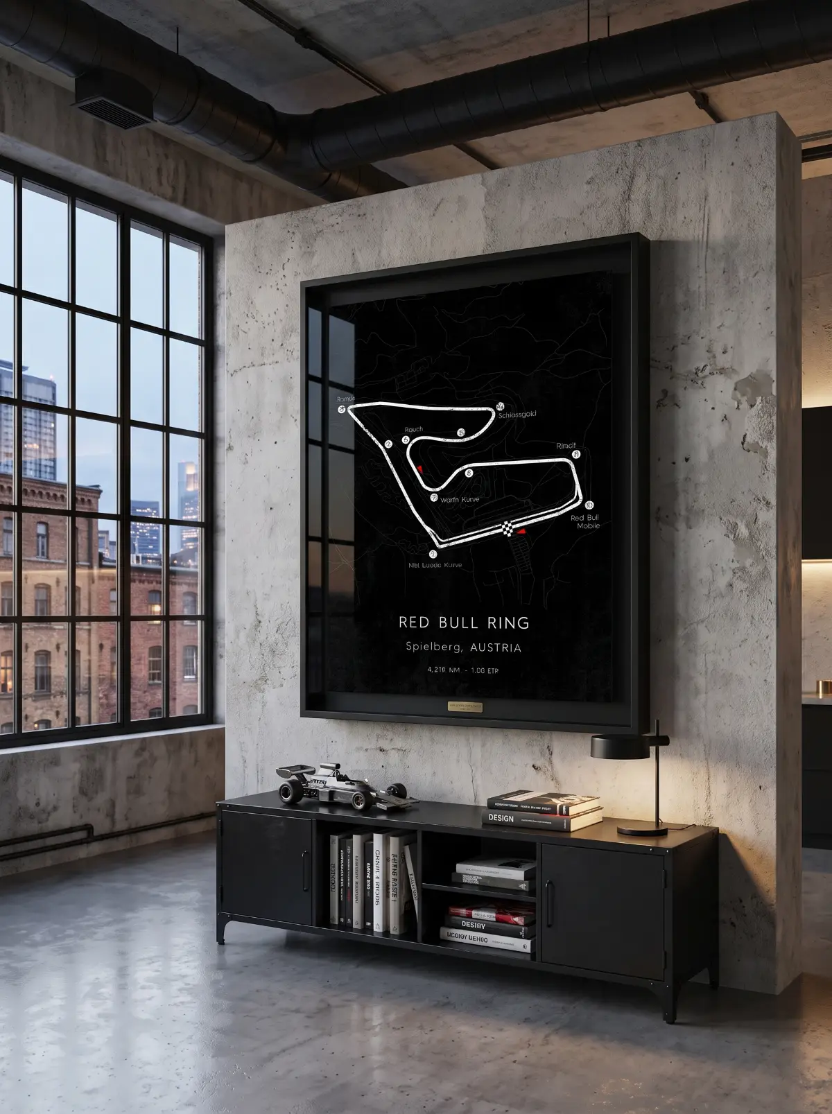 Mapa circuito carrera Austria