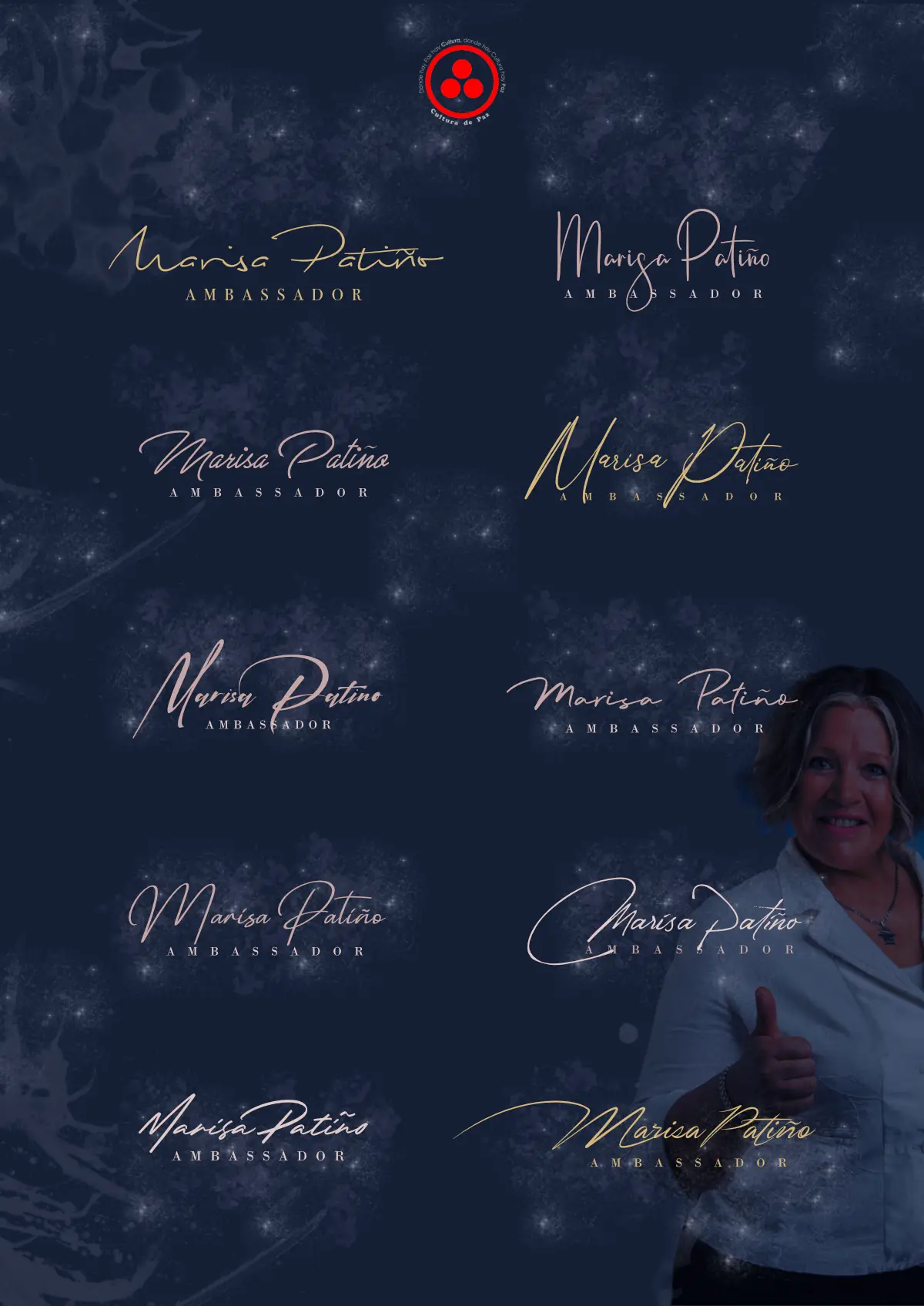Marisa Patiño - Embajadora de Paz