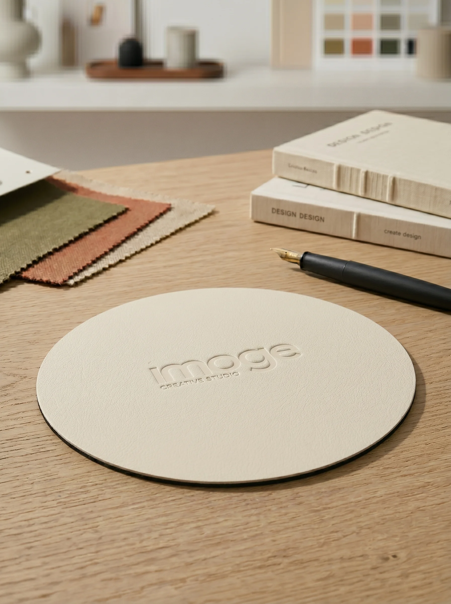 Mousepad Circular Crudo