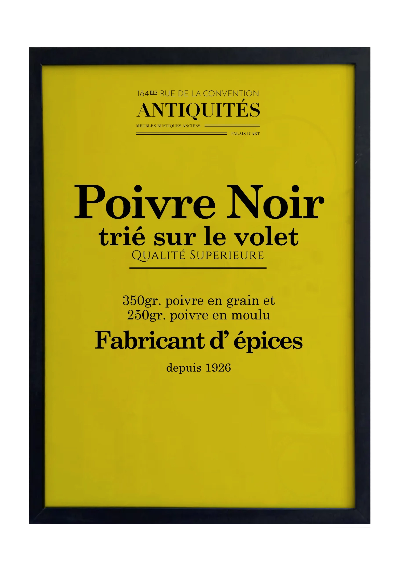 Poivre Noir