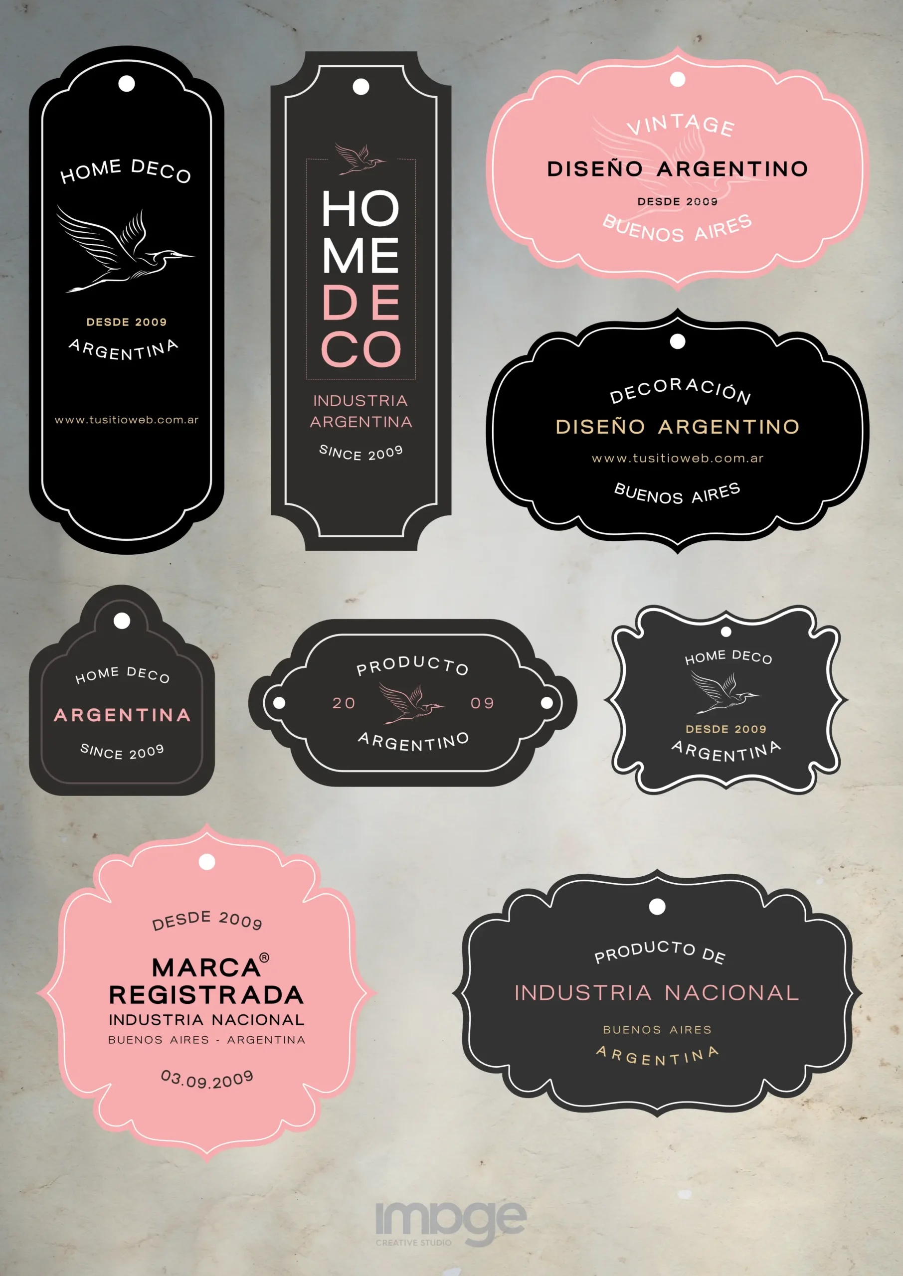 Etiqueta – Vintage