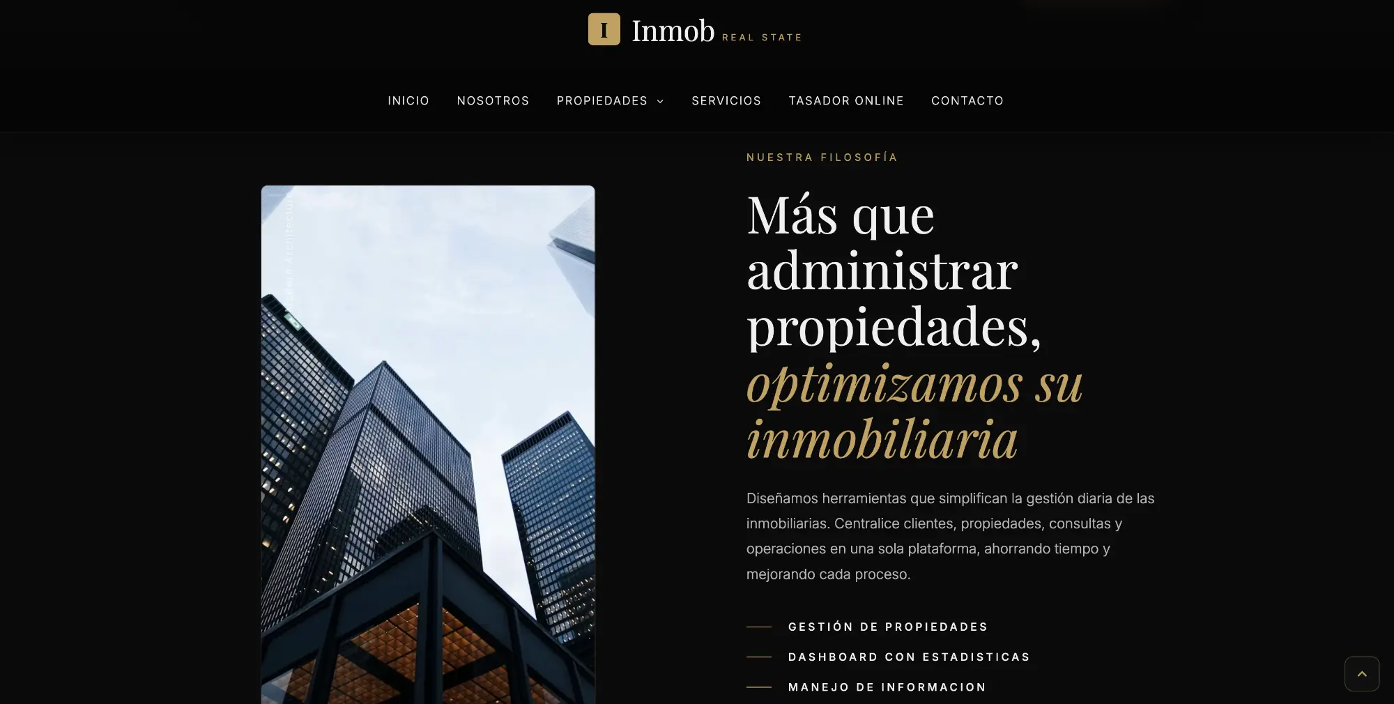 Plataforma de Gestión Integral para Inmobiliarias